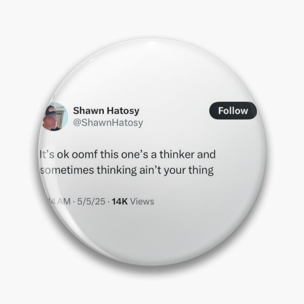 Item preview, Shawn Hatosy Iconic Tweet designed and sold by MattySchwartz.