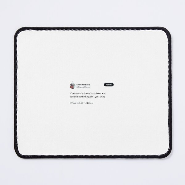 Item preview, Shawn Hatosy Iconic Tweet designed and sold by MattySchwartz.