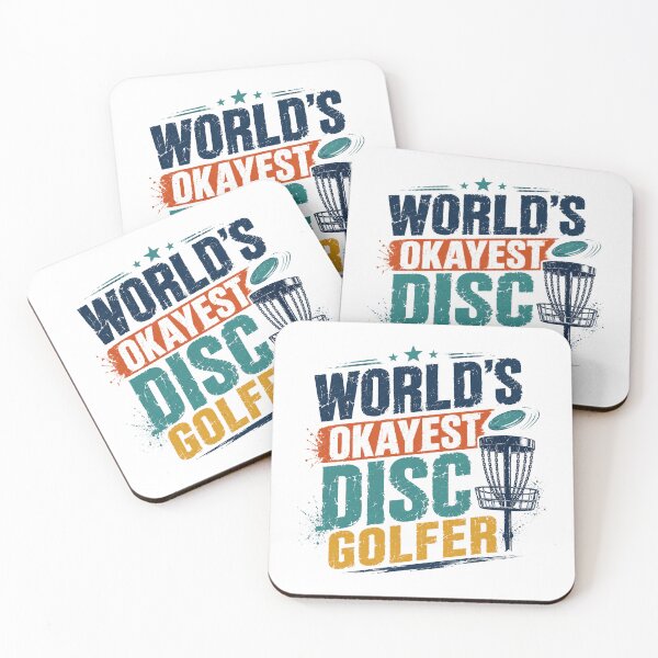 Item preview, World's Okayest Disc Golfer Funny Disc Golf Hobby Sport designed and sold by JonesFlora2025.