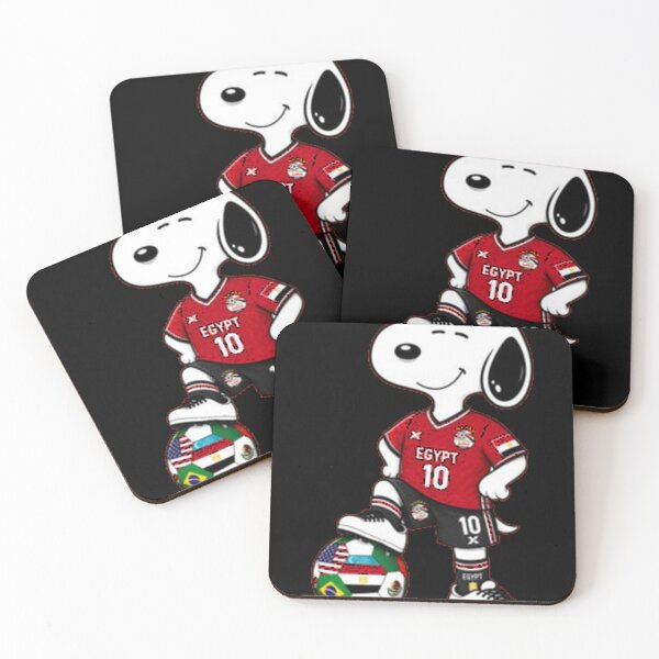 Item preview, Worldcup 2026 Egypt Team Funny Snoopy Soccer Playe designed and sold by sweetfroyz.