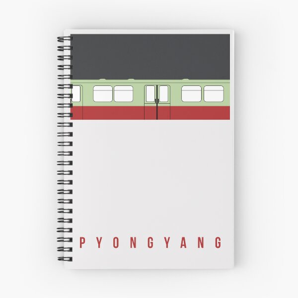 Item preview, Pyongyang Metro – Minimalist Retro Design designed and sold by knappidesign.
