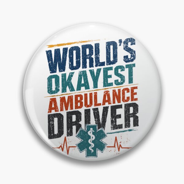 Item preview, World's Okayest Ambulance Driver Emergency Medical Technician Paramedic Gift designed and sold by JonesFlora2025.