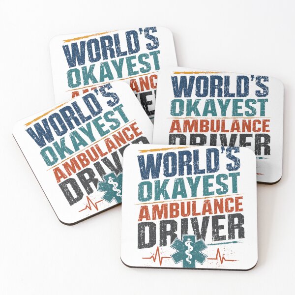 Item preview, World's Okayest Ambulance Driver Emergency Medical Technician Paramedic Gift designed and sold by JonesFlora2025.