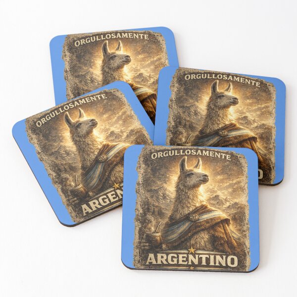 Item preview, Proudly Argentinian | Argentine Pride Llama | Patagonia Spirit | Premium Vintage Animal Art | VLLC ✨ designed and sold by VICTORY LIBERTY .