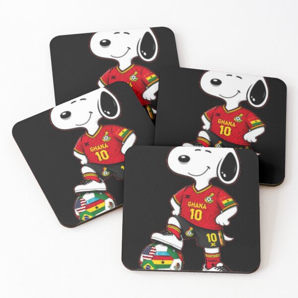 Item preview, Worldcup 2026 Ghana Team Funny Snoopy Soccer Playe designed and sold by sweetfroyz.