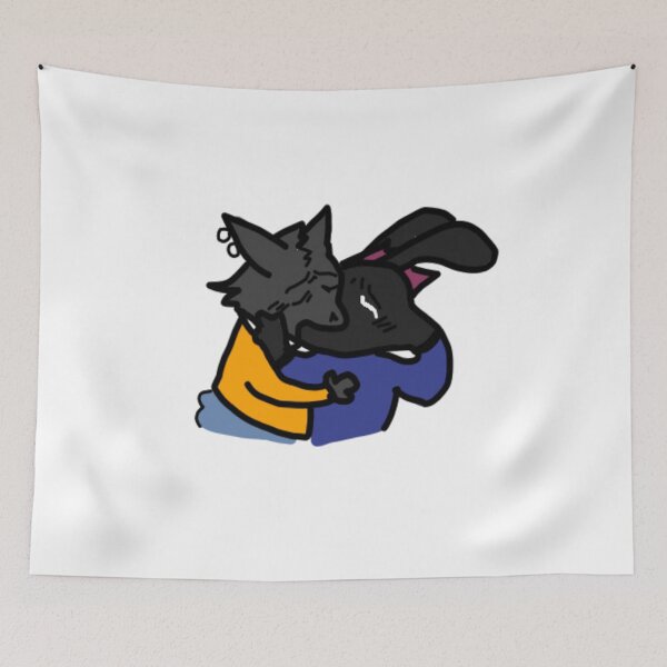 Item preview, Inkfire Makeout Sesh Sticker designed and sold by ChuChuTheCatmeragon.