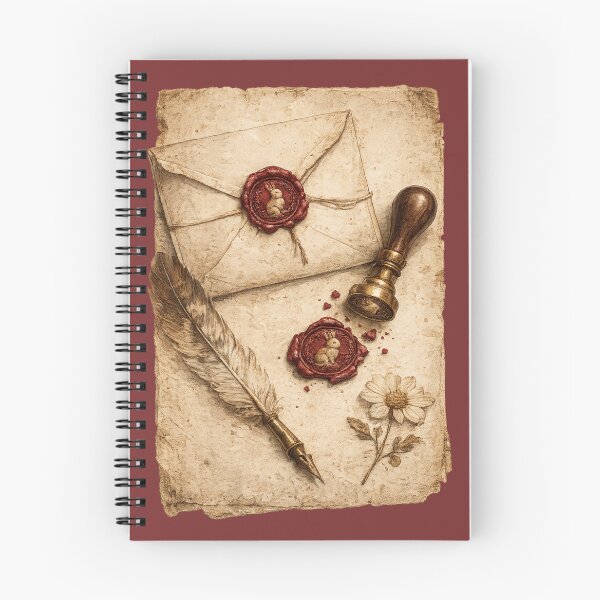 Item preview, Vintage Correspondence Set Print – Antique Wax Seal Letter Still Life Art designed and sold by MagicMakerPh.
