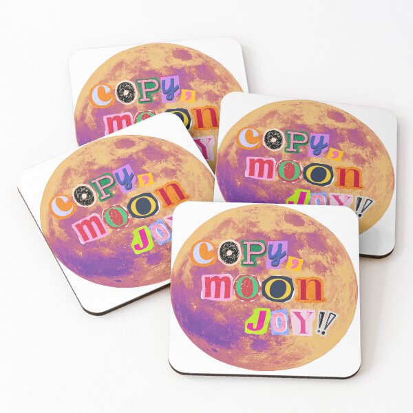 Item preview, Copy Moon Joy - Colorful Moon & Letter Scraps designed and sold by Met Liefs Paperie.