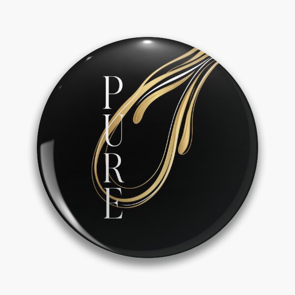 Item preview, Pure Liquid Gold Abstract Minimalist Luxury Editorial Gift designed and sold by BikeRelaxStudio.