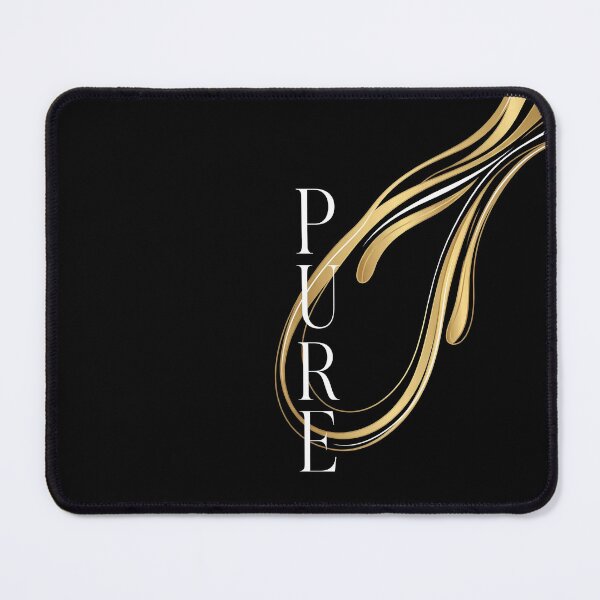 Item preview, Pure Liquid Gold Abstract Minimalist Luxury Editorial Gift designed and sold by BikeRelaxStudio.