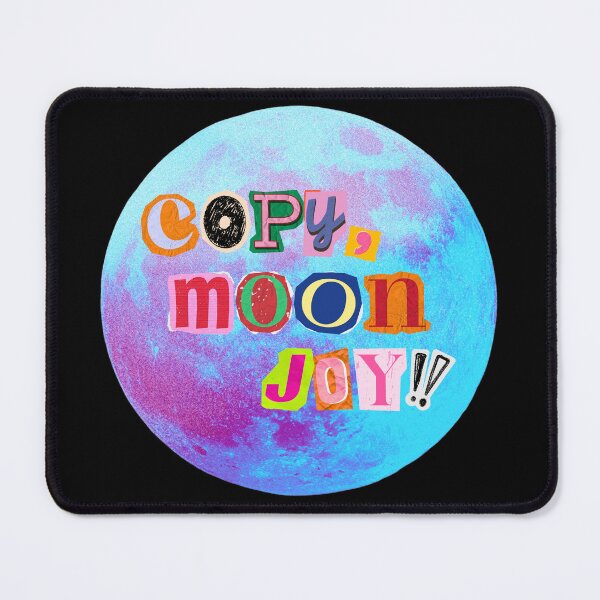 Item preview, Copy Moon Joy - Blue Moon & Letter Scraps designed and sold by Met Liefs Paperie.