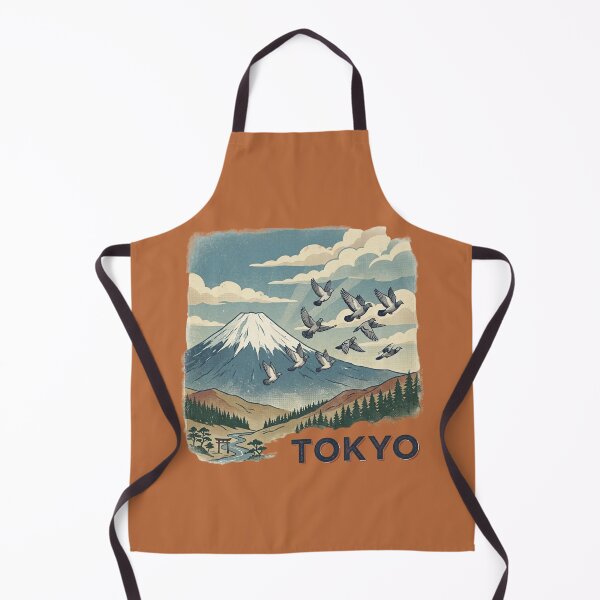 Item preview, Tokyo Pigeon Vintage Travel Poster designed and sold by azule1.