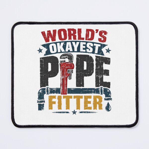 Item preview, World's Okayest Pipe Fitter Plumber Tradesman Construction Worker designed and sold by JonesFlora2025.