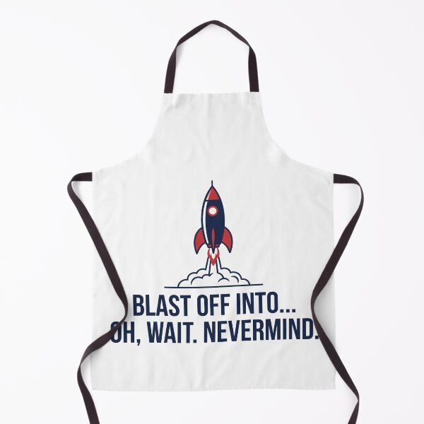 Item preview, Blast Off Rocket Space Launch Funny Procrastination Lazy Humorous designed and sold by Amir Faysal.