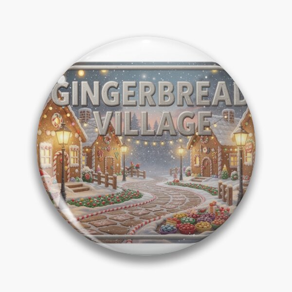 Item preview, Gingerbread Village Vintage License Plate designed and sold by The Souvenir Dept..