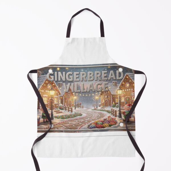Item preview, Gingerbread Village Vintage License Plate designed and sold by The Souvenir Dept..