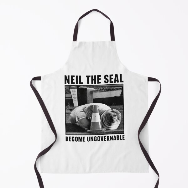 Item preview, Neil The Seal Become Ungovernable Funny Meme Art 2 designed and sold by sentfromemily.