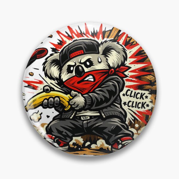 Aperçu de l'œuvre Bloqué – Koala Western Bandit créée et vendue par BadPandaCore.