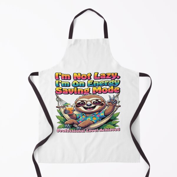 Artikelvorschau, I'm Not Lazy, I'm On Energy Saving Mode – Professional Level Achieved | Funny Sloth T-Shirt | Cute Vacation & Relaxation Graphic Tee entworfen und verkauft von Sushikidsntoddlers.