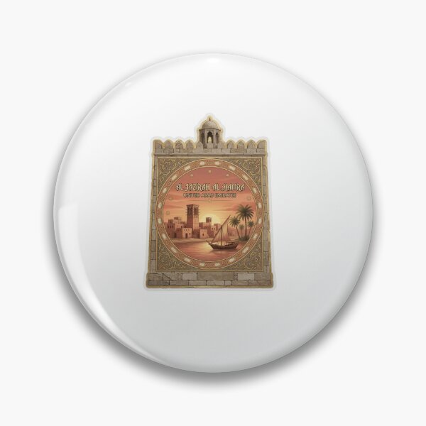 Item preview, Al Jazirah Al Hamra Heritage Sticker Souvenir Summer Edition designed and sold by Imaginarium of Chaos falcon88 .