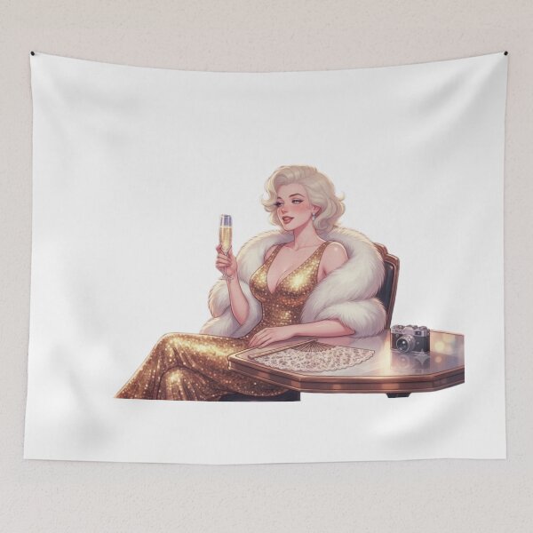 Item preview, Vintage Cinema Glamour Graphic designed and sold by Nurzhik.