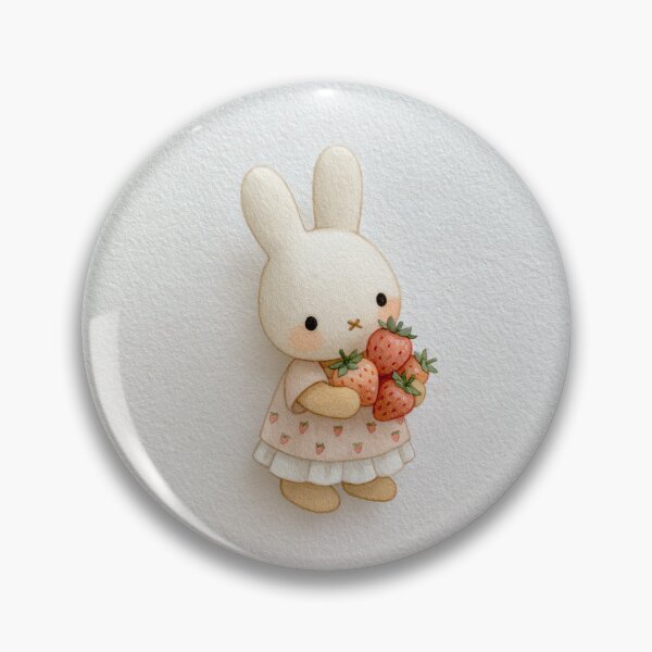 Item preview, Miffy Holding Strawberries designed and sold by justgivemeamoment.