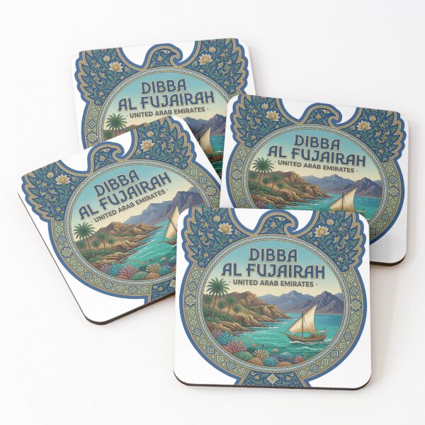 Item preview, Dibba Al Fujairah Coastal Adventure Sticker designed and sold by Imaginarium of Chaos falcon88 .