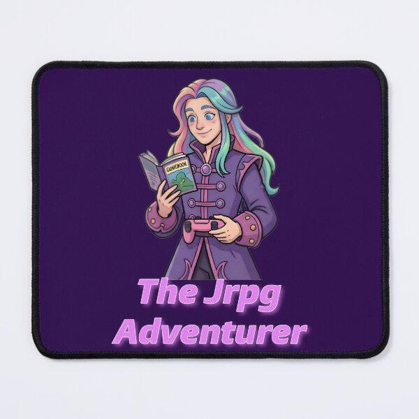 Item preview, The JRPG Adventurer | Fantasy RPG Gamer | JRPG Lover Gaming T-Shirt Design designed and sold by Bhaskar Digital Art.