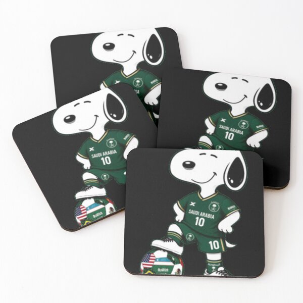 Item preview, Worldcup 2026 Saudi Arabia Team Funny Snoopy Socce designed and sold by sweetfroyz.