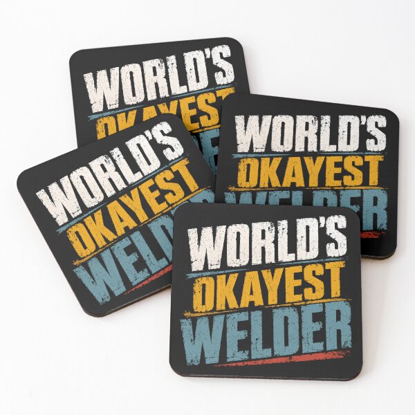 Item preview, World's Okayest Welder Funny Professional Welding designed and sold by SkeletonsDanger.