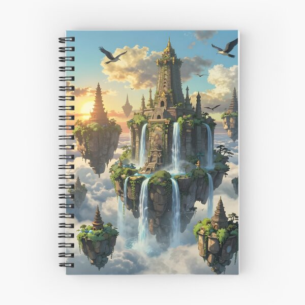 Item preview, Fantasy Islands in the Sky designed and sold by Fanta-sticky.