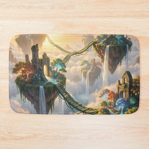 Item preview, Fantasy Islands in the Sky designed and sold by Fanta-sticky.
