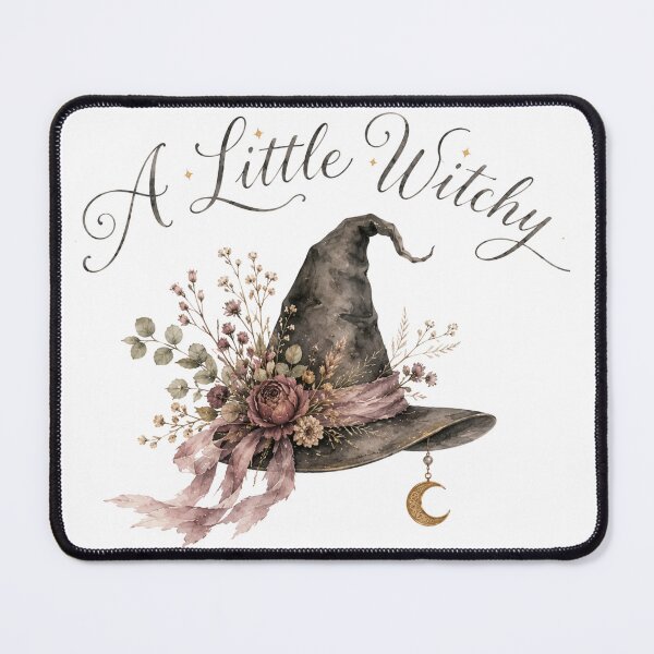 Item preview, A Little Witchy — Cute Halloween Witch Shirt for Her designed and sold by DreamelleStudio.