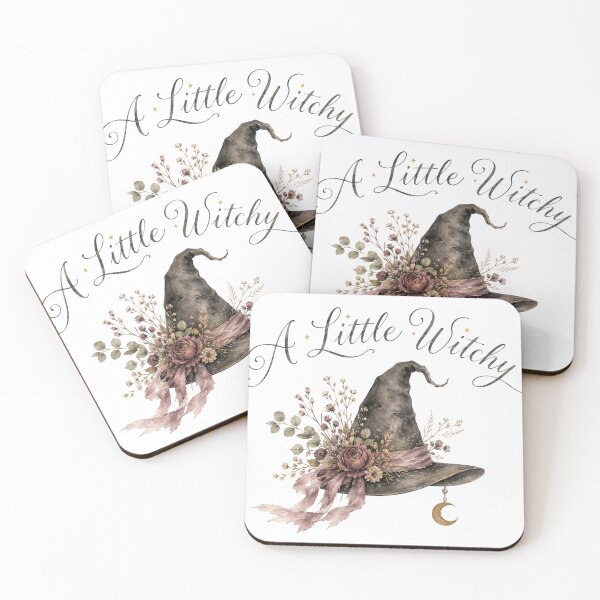 Item preview, A Little Witchy — Cute Halloween Witch Shirt for Her designed and sold by DreamelleStudio.