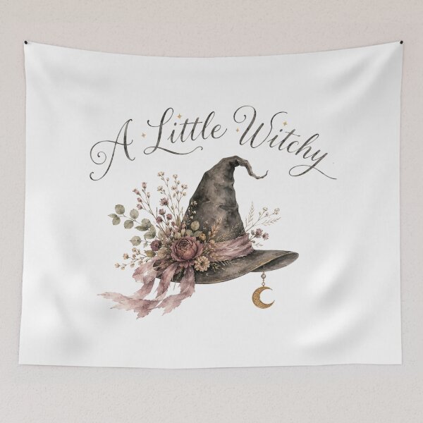 Item preview, A Little Witchy — Cute Halloween Witch Shirt for Her designed and sold by DreamelleStudio.