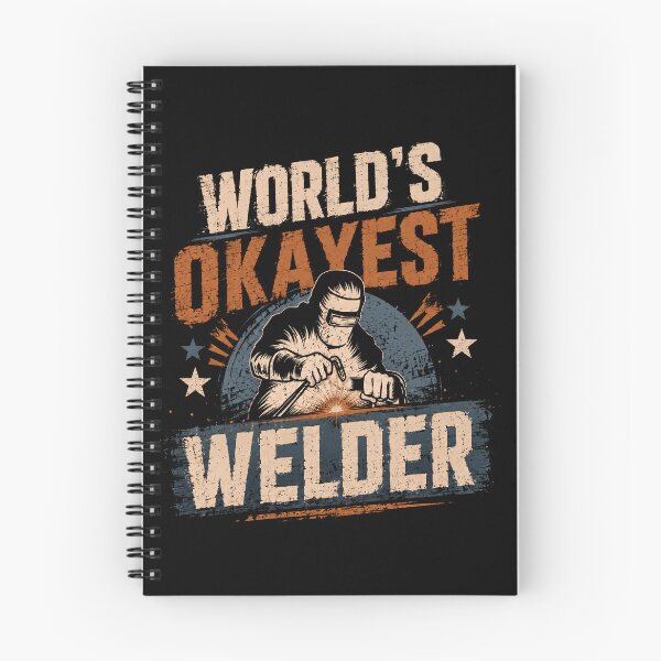 Item preview, World's Okayest Welder Funny Tradesman Gift designed and sold by SkeletonsDanger.