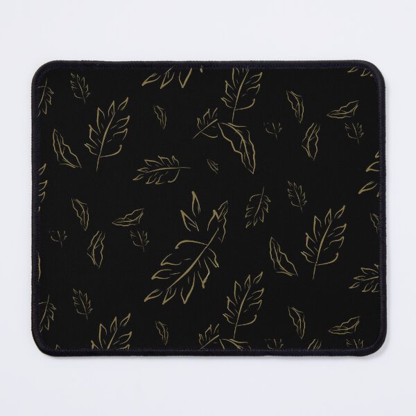 Item preview, Minimalist Autumn Leaves Line Art Pattern designed and sold by Rosdeny.