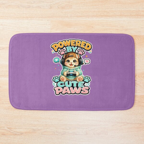 Item preview, Premium Gamer Kitty Cartoon – Cute Technology Artwork designed and sold by annenambiro.