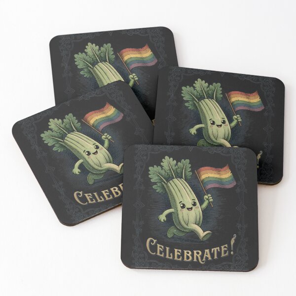 Item preview, Fun Celeriac Pride Celebration Veggie Design designed and sold by MarksgnrlSomara.