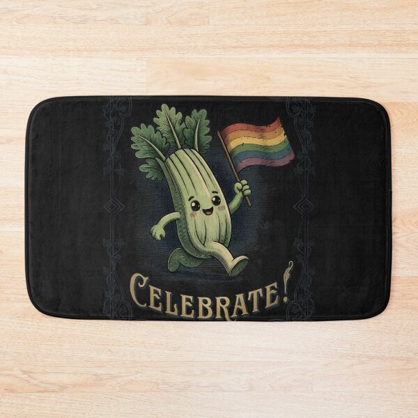 Item preview, Fun Celeriac Pride Celebration Veggie Design designed and sold by MarksgnrlSomara.