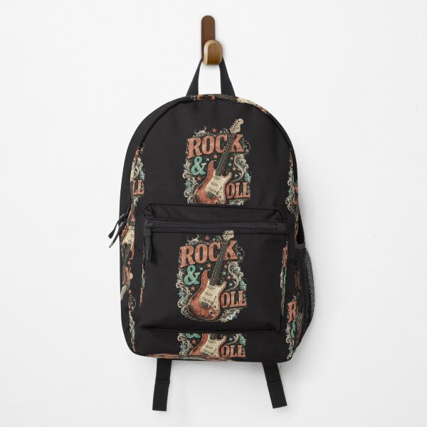 Artikelvorschau, Vintage Rock & Roll Gitarre – Retro-Musik-Grafikdesign entworfen und verkauft von NucciCollective.