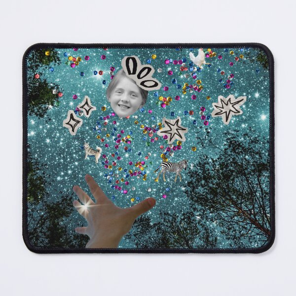 Item preview, Star Gazer Original Collage Art designed and sold by AnimaliaStar.
