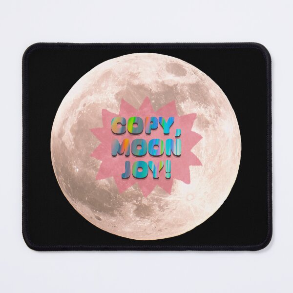Item preview, Copy Moon Joy - Pink Moon, Holographic Text designed and sold by Met Liefs Paperie.