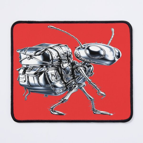 Item preview, Explorer Ant - 3D Metallic Insect with Backpack designed and sold by RAYBIL.