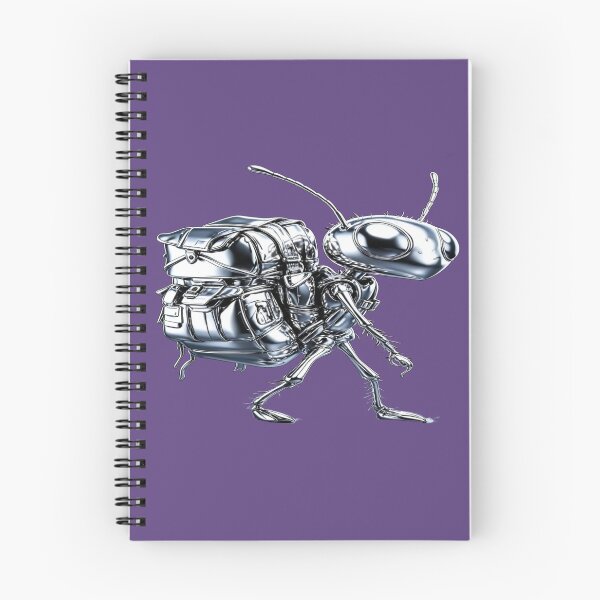 Item preview, Explorer Ant - 3D Metallic Insect with Backpack designed and sold by RAYBIL.