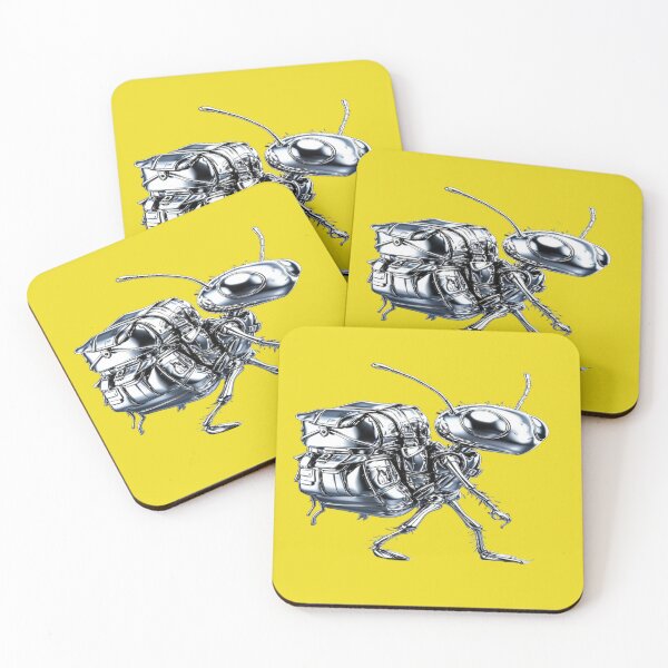 Item preview, Explorer Ant - 3D Metallic Insect with Backpack designed and sold by RAYBIL.