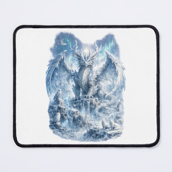 Item preview, Glacier Guardian Dragon designed and sold by ESSClothing.