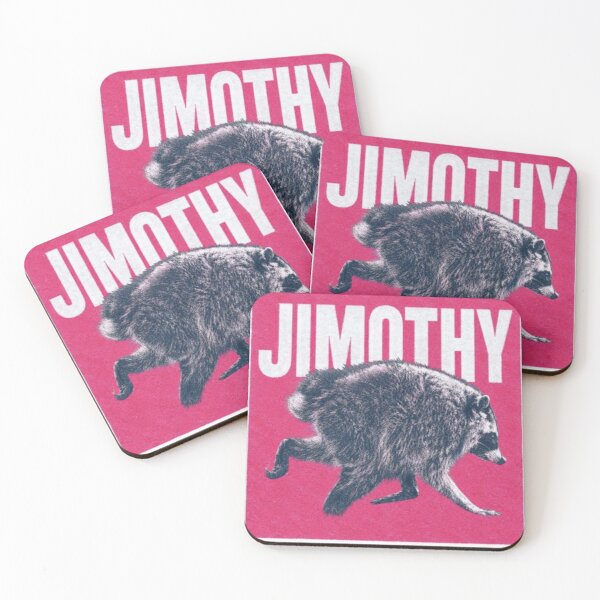 Item preview, Jimothy Cute Racoon Meme sticker | raccoon designed and sold by M_Arts.
