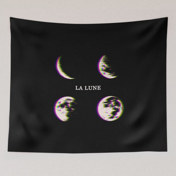 Item preview, La Lune / Moon Phases Psychedelic designed and sold by weirdove.