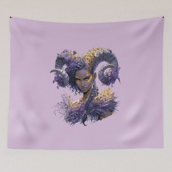 Item preview, Mystic Horned Goddess designed and sold by MythicMood.